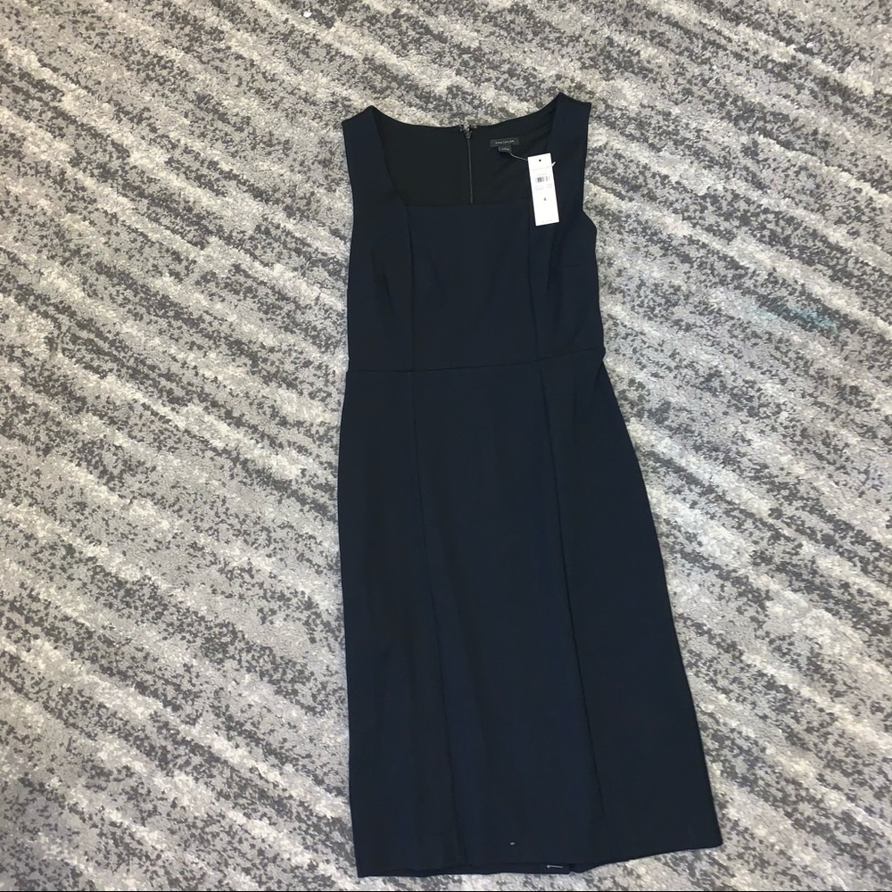 Ann Taylor Black Pencil Dress